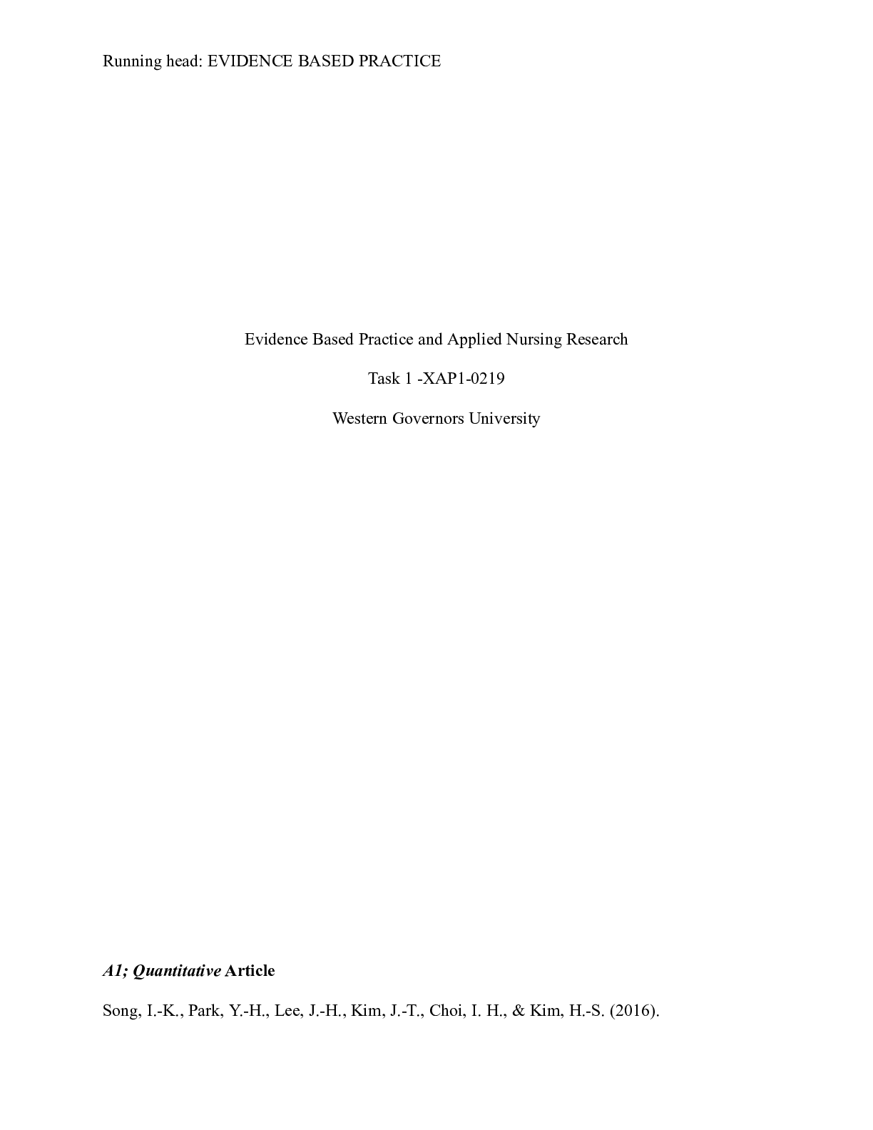 Preview image of Evidence Based Practice and Applied Nursing Research (2)    Evidence Based Practice and Ap document